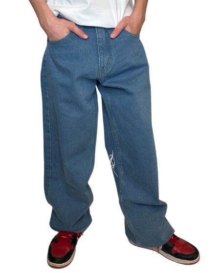 Baggy All Eyes On Me Jeans SkyBlue by BSAT