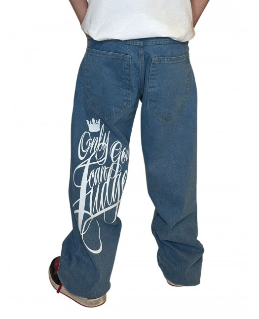 Baggy All Eyes On Me Jeans SkyBlue by...