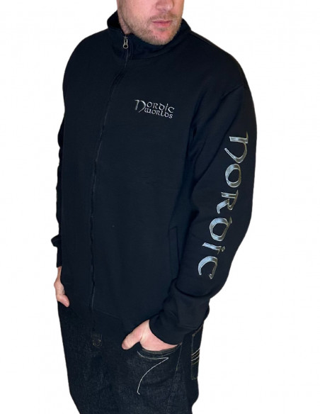 Ragnarok Midgard Zip CrewNeck by Nordic Worlds