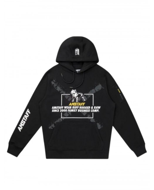Amstaff Roots Hoodie Black