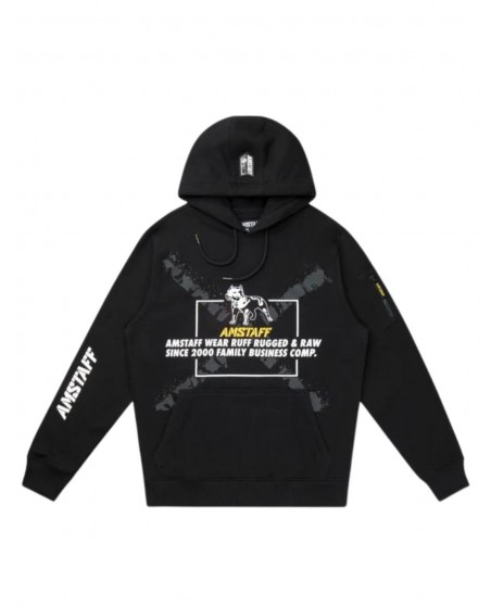 Amstaff Roots Hoodie Black