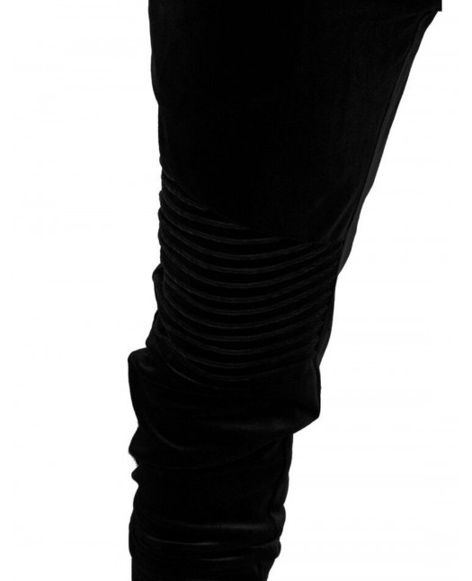 Gangsta Velour Velvet Tracksuit Black...