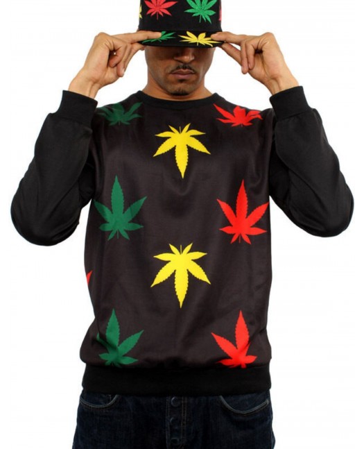 Dirty Money Weed Sweatshirt
