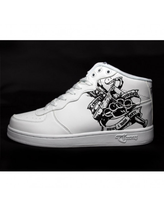 Criminal Minded White Shoes