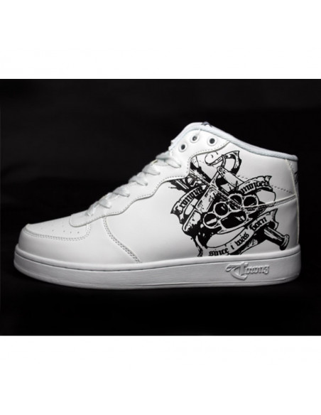 Criminal Minded White Shoes