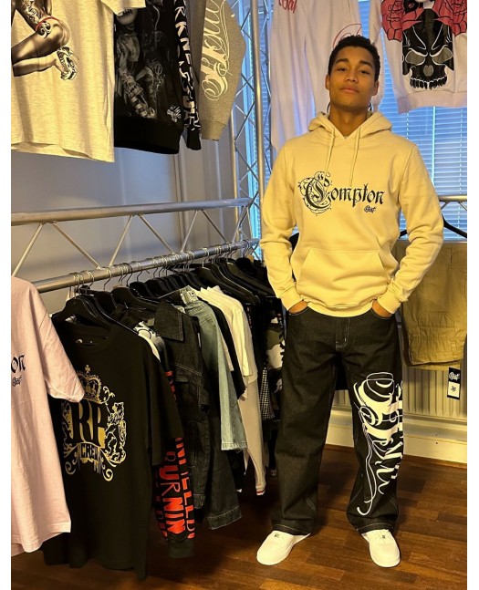 BSAT Compton Hoodie Sand