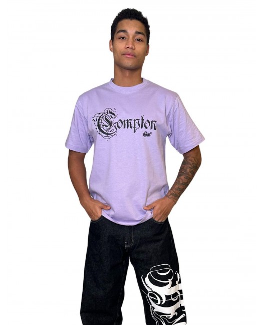 Compton T-Shirt Lavender by BSAT