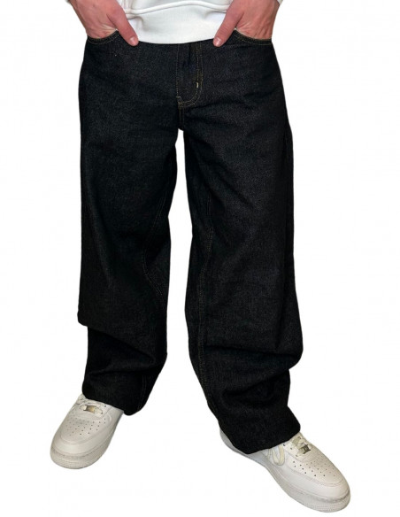 Plain Rbls Untd Jeans BlackNRed