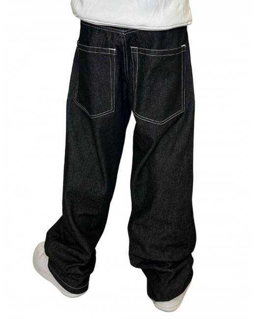 BSAT Stickman The F*ck Jeans Black