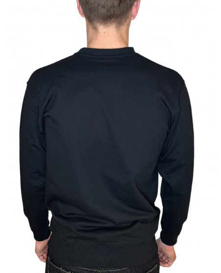 FAT313 Script Dog Sweatshirt BlackNGold