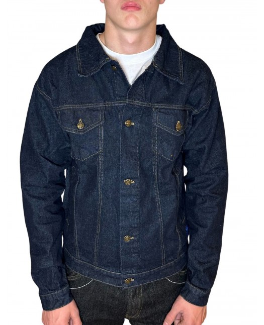 90S Denim Jacket Indigo Blue by BSAT