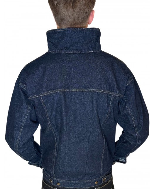 90S Denim Jacket Indigo Blue by BSAT