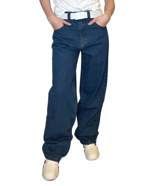 BSAT Baggy Jeans Medium Blue