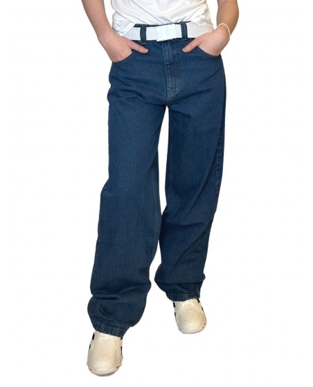 BSAT Baggy Jeans Medium Blue