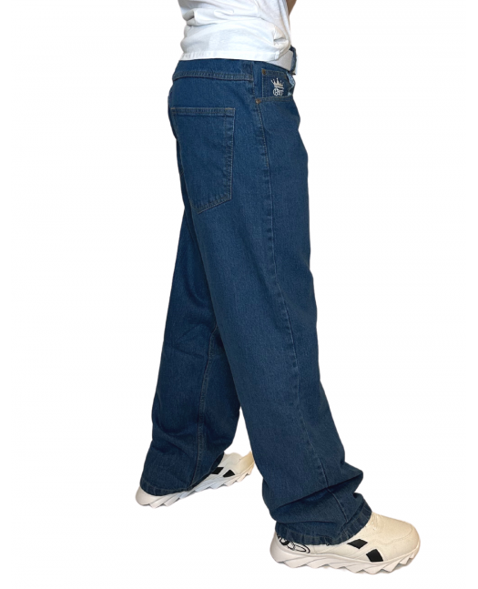 BSAT Baggy Jeans Medium Blue