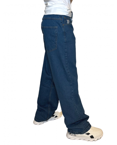 BSAT Baggy Jeans Medium Blue