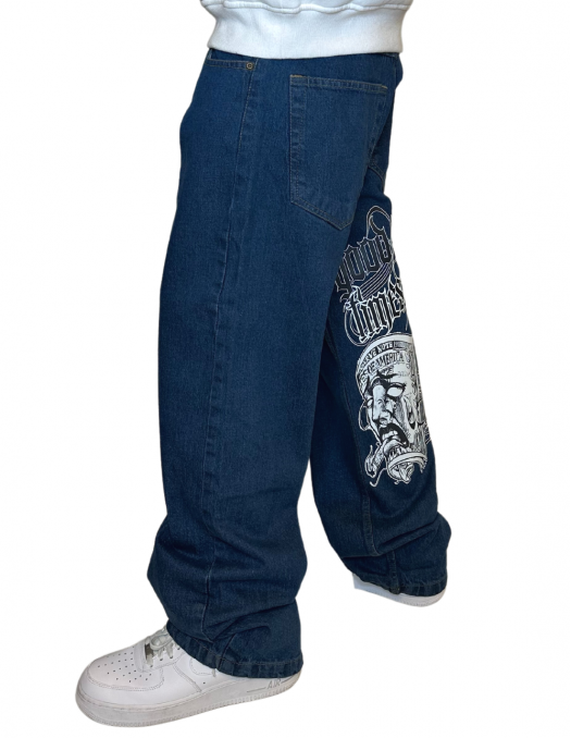Good Times Sad Times Baggy Jeans by BSAT