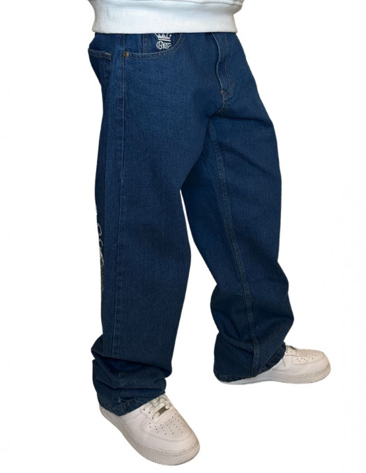 Good Times Sad Times Baggy Jeans by BSAT