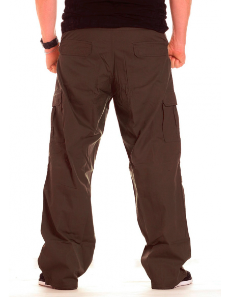 BSAT Combat Cargo Pants Brown Baggy