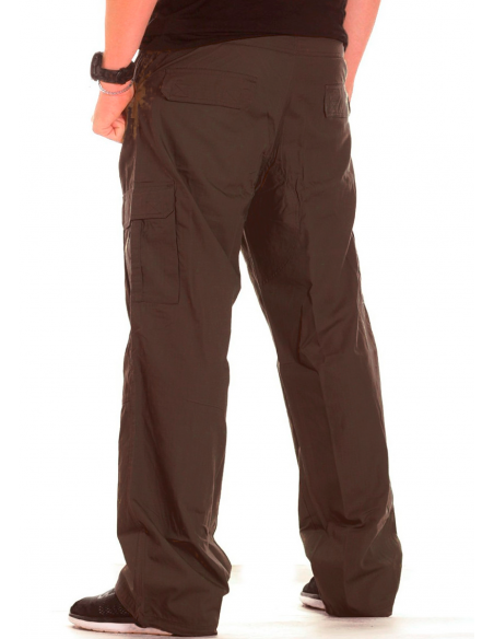 BSAT Combat Cargo Pants Brown Baggy