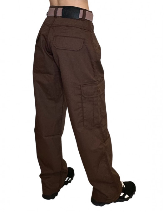 Baggy Cargo Pants Brown by BSAT