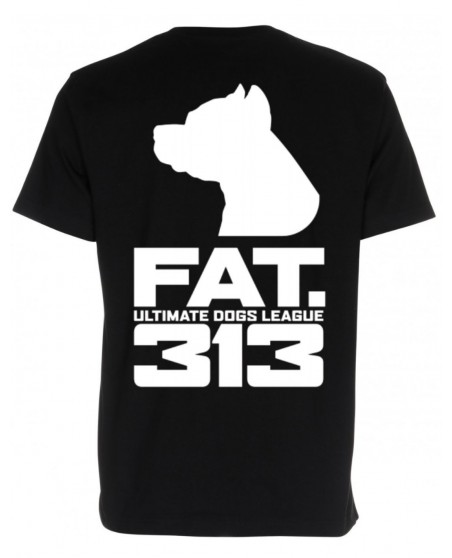 Fatcap Ultimate League T-Shirt Black by FAT313