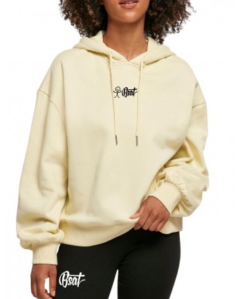 Stickman Hoodie Soft Yellow...