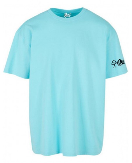 Stickman Baggy T-Shirt Light Sky blue by BSAT