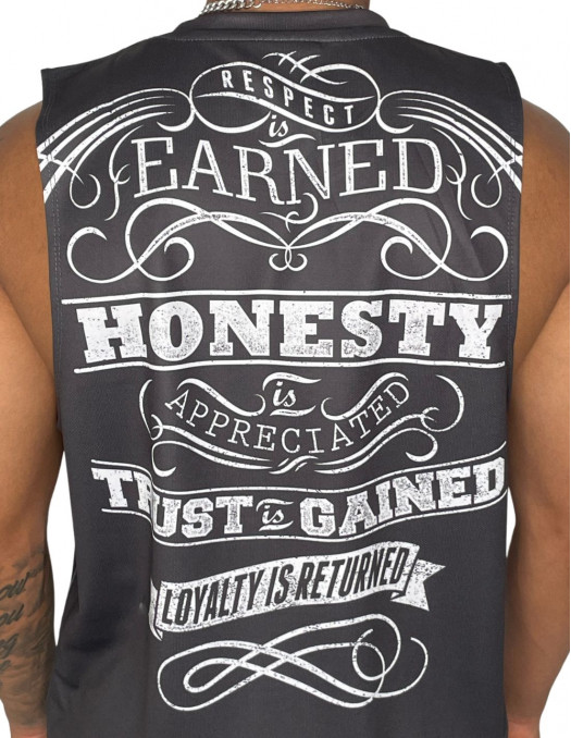 Pitbos Dog Mesh Tank Top Urban Camo