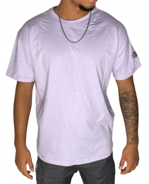 Stickman Baggy T-Shirt Light Purple...
