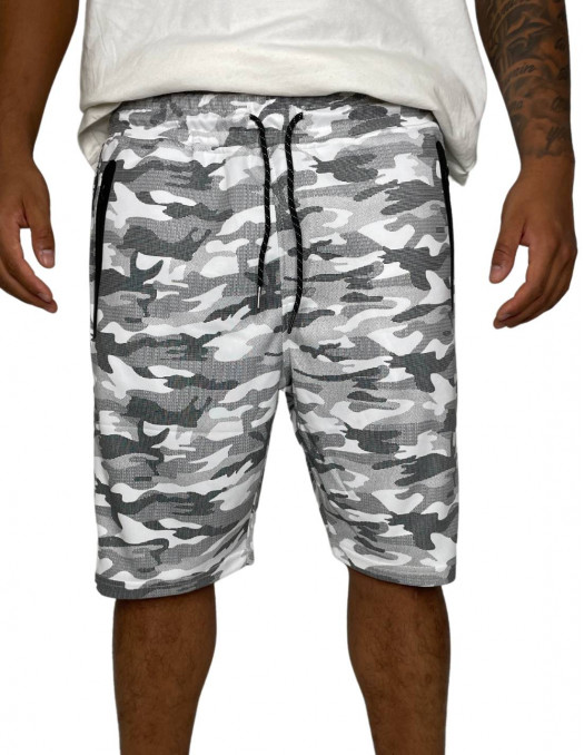 Tech Wear Track Shorts Urban Camo