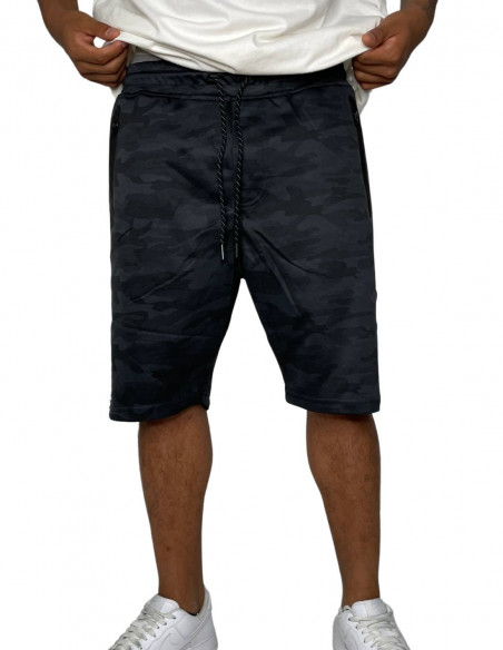 Tech Wear Track Shorts Dark Camo