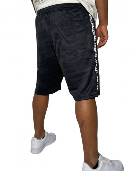 Tech Wear Track Shorts Dark Camo