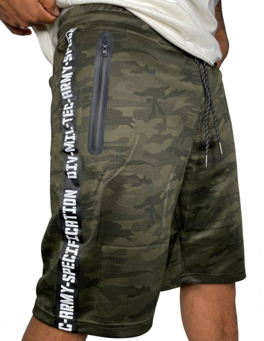 Tech Wear Track Shorts Woodland