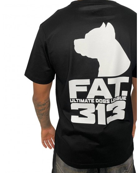Fatcap Ultimate League T-Shirt Black by FAT313