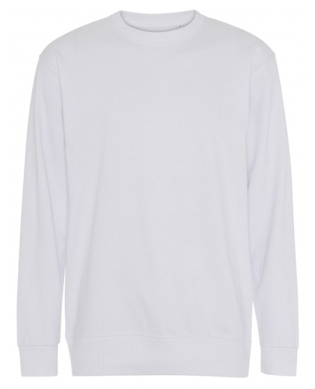 Plain Crewneck Heavy Sweatshirt White