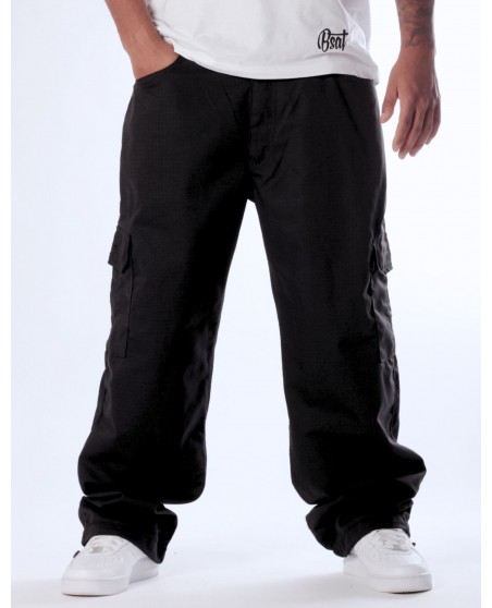 BSAT Combat Cargo Pants Black