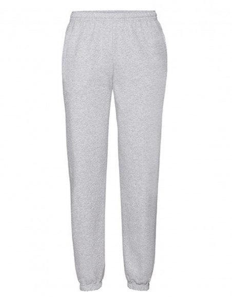 Classic Elasticated Cuff Jog Pants Heather Grey