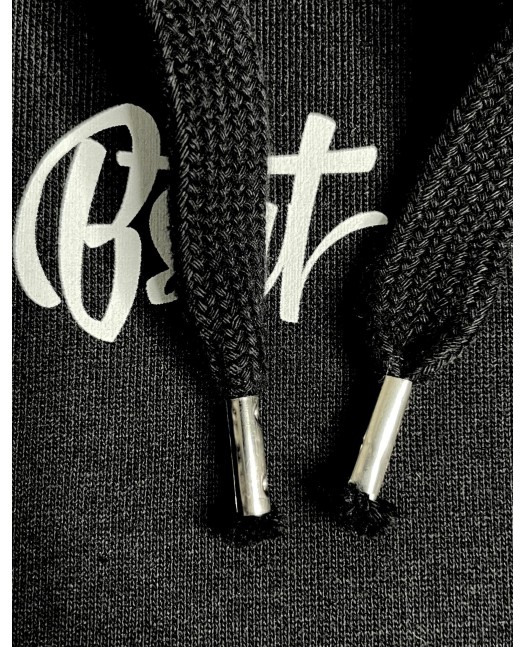 BSAT Stickman Logo Hoodie Black