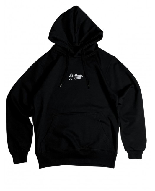 BSAT Stickman Logo Hoodie Black