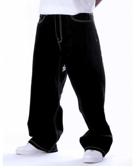 BSAT HUSTLA Baggy Jeans RedNWhite *Legacy Edition*