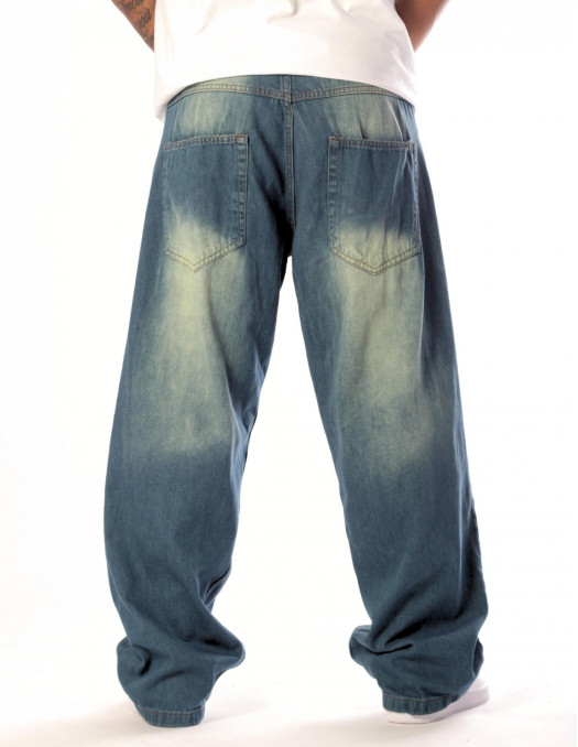 BSAT Baggy Jeans Diddy Spray Washed