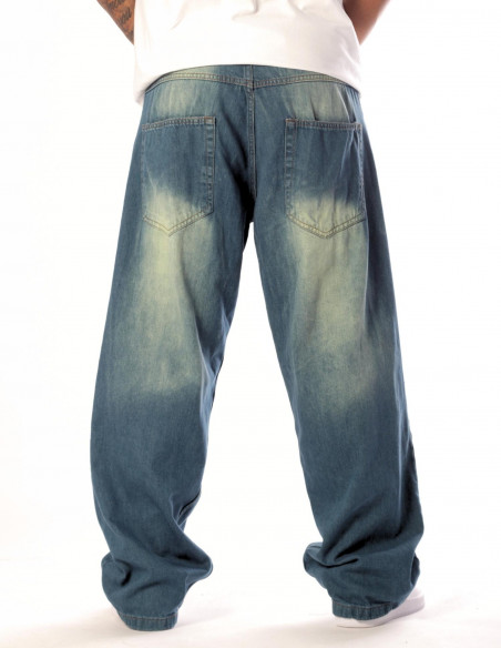 BSAT Baggy Jeans Diddy Spray Washed
