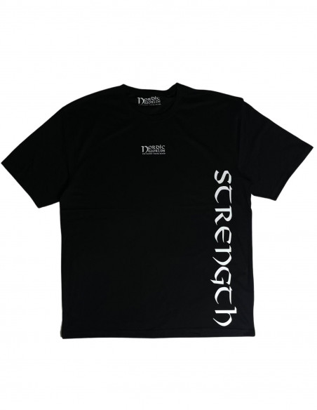 Nordic Worlds Empowerment T-Shirt Black Organic Cotton