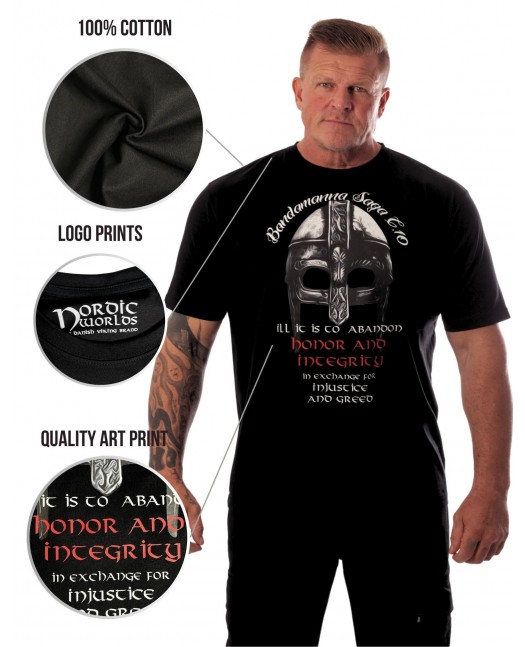 Saga T-Shirt Black Bandamanna Chapter 10