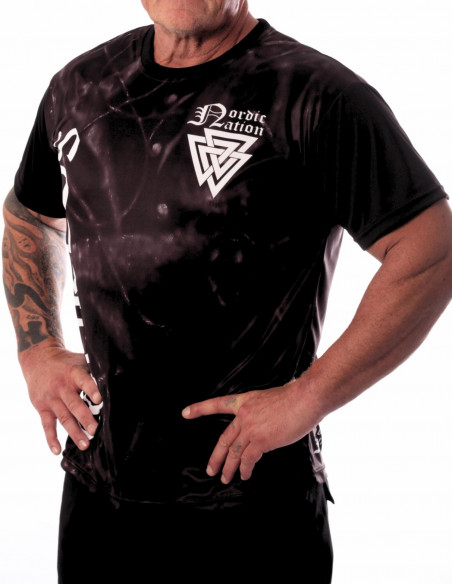 World of Nordic Worlds T-Shirt Viking Valknut