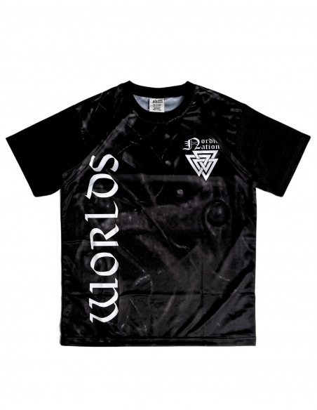 World of Nordic Worlds T-Shirt Viking Valknut