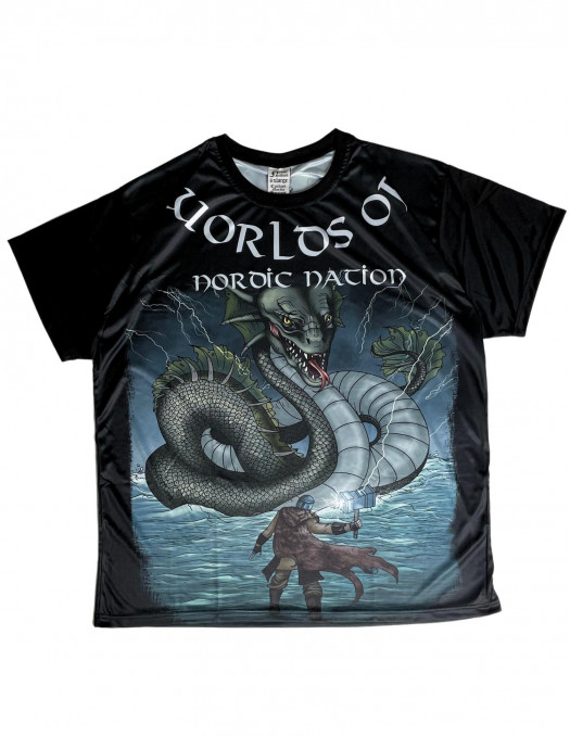 Midgard Serpent T-Shirt Colored by...