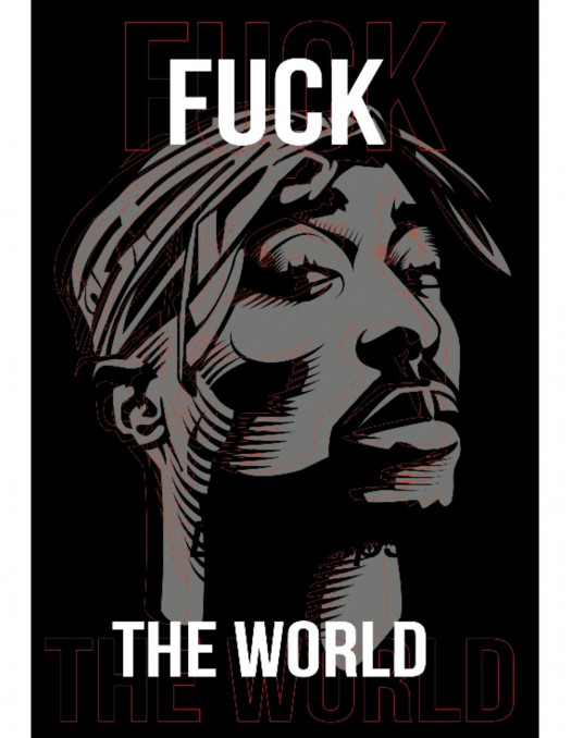 BSAT Tupac Poster
