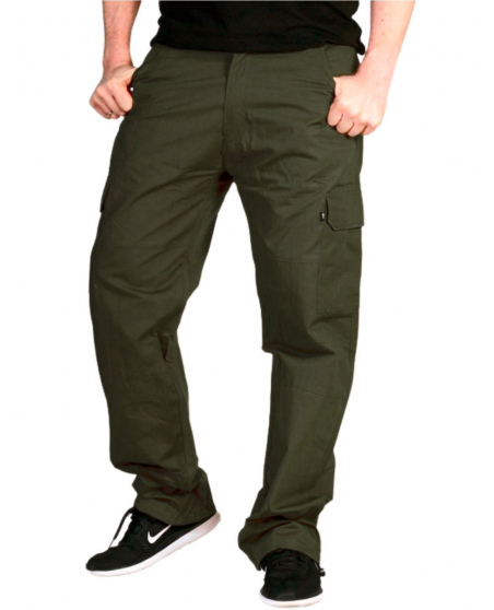 BSAT Regular Fit Combat Cargo Pants Dark Olive